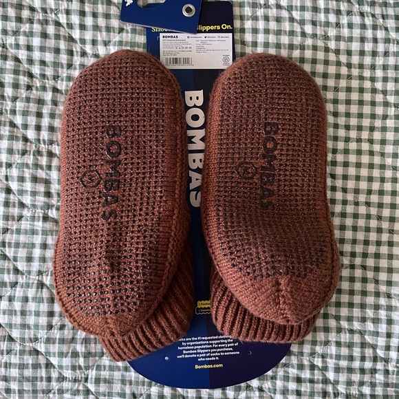 Bombas Brown Gripper Slipper Bootie - Picture 2 of 3